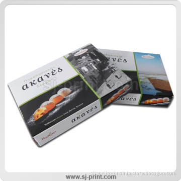 Industrial Food Packaging Box / Foldable Cardboard Color Box